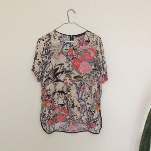 Floral blouse